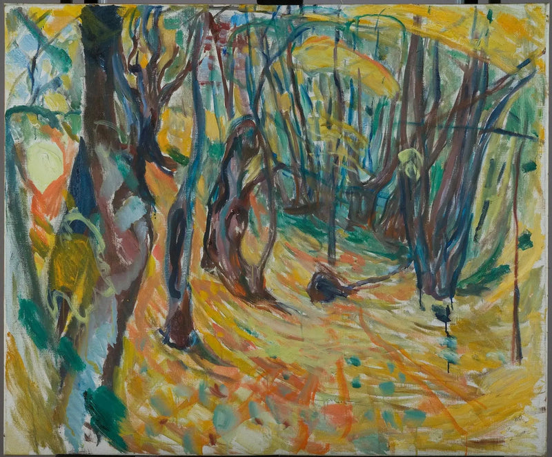 herfst van de iepen - Edvard Munch