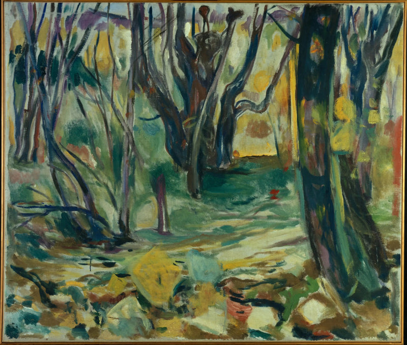 herfst van de iepen - Edvard Munch