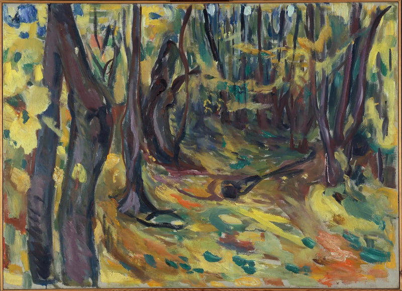 herfst van de iepen - Edvard Munch