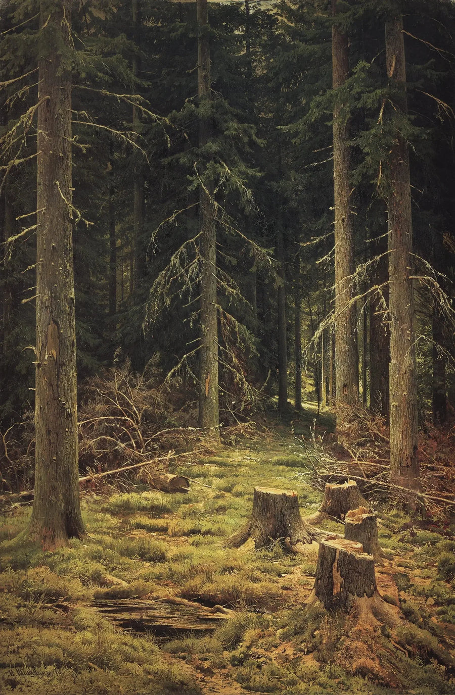 Dennenbos - Ivan Chichkine

Source:
Forêt de conifères - Ivan Chichkine