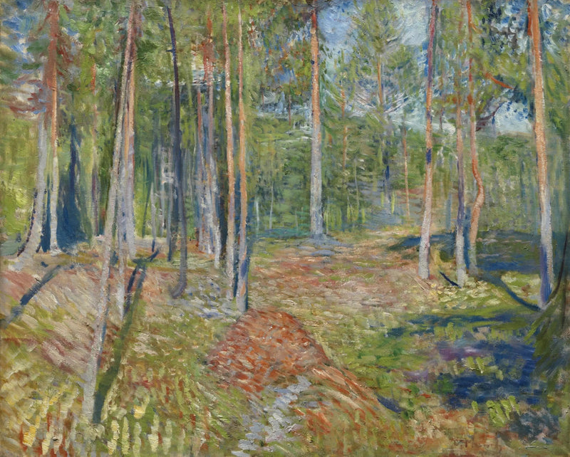 dennenbos - Edvard Munch