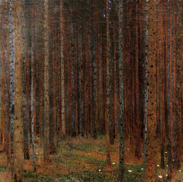 Sparrenwoud I - Gustav Klimt