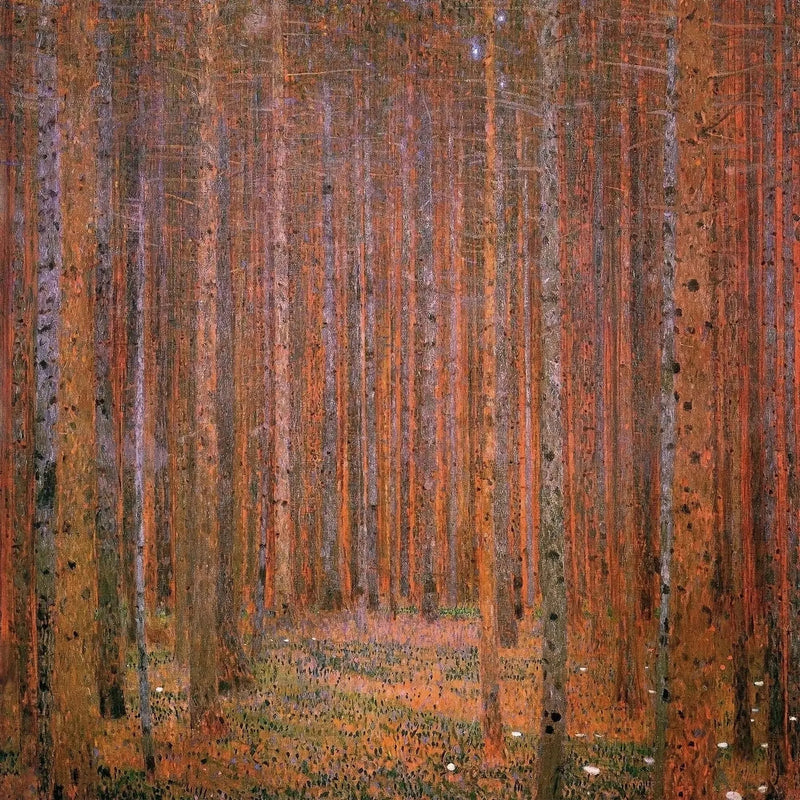 Sparrenwoud I - Gustav Klimt