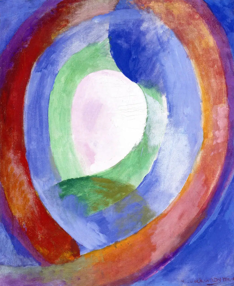 Cirkelvormen, Maan nr. 1 - Robert Delaunay