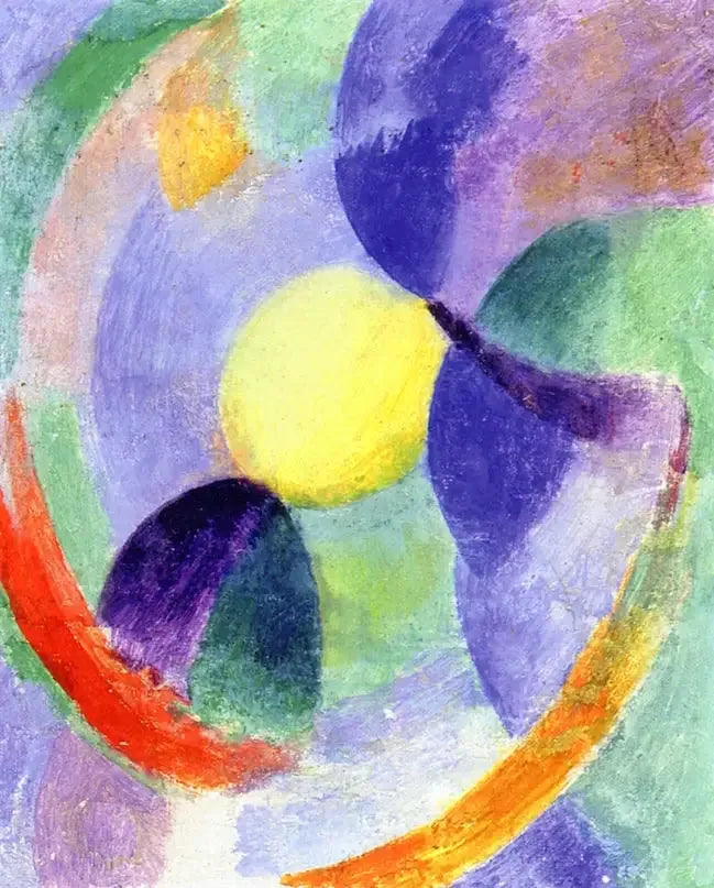 Cirkelvormen, Maan nr. 3 - Robert Delaunay
