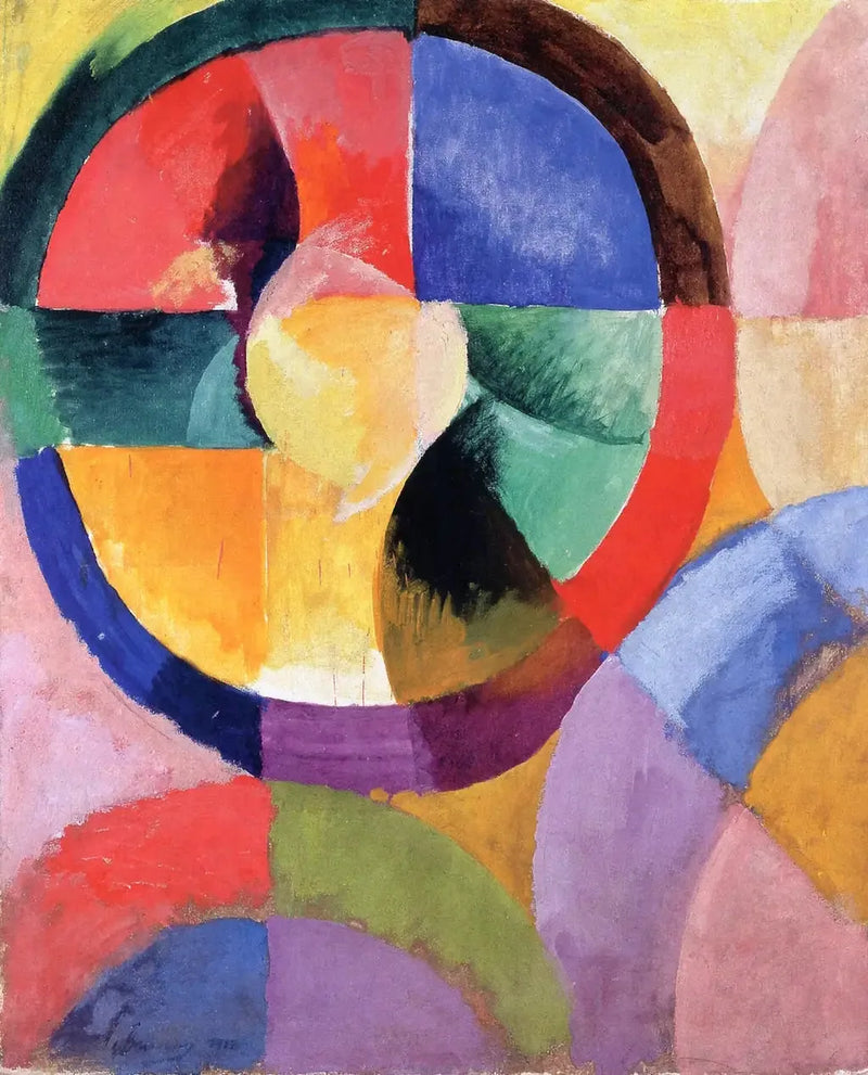 Cirkelvormen, Zon nr. 1 - Robert Delaunay