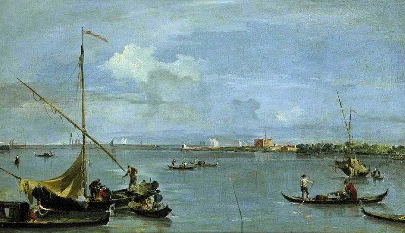 Forte S. Andrea Del Lido, Venetië - Francesco Guardi