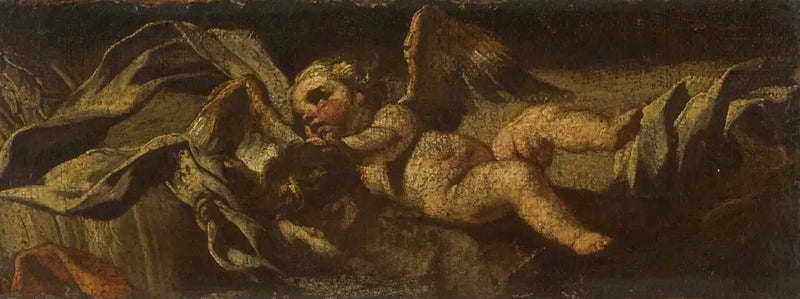 Fragment : Cherubijn - Antonio da Correggio