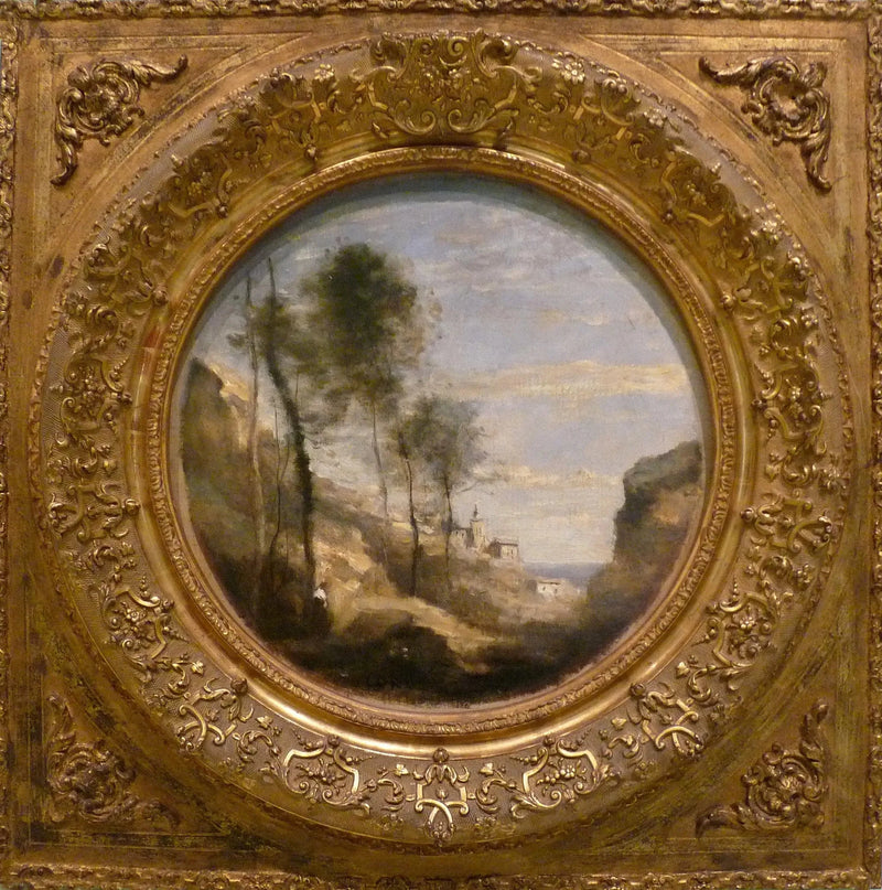 Ochtendfrisheid - Jean-Baptiste Camille Corot