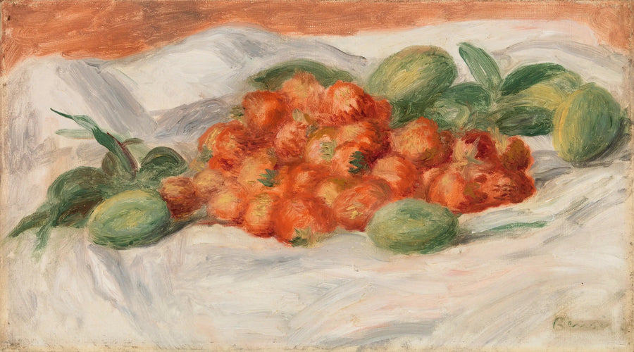 Aardbeien en amandelen - Pierre-Auguste Renoir