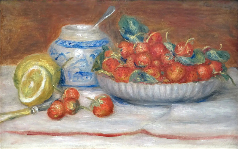 Aardbeien - Pierre-Auguste Renoir