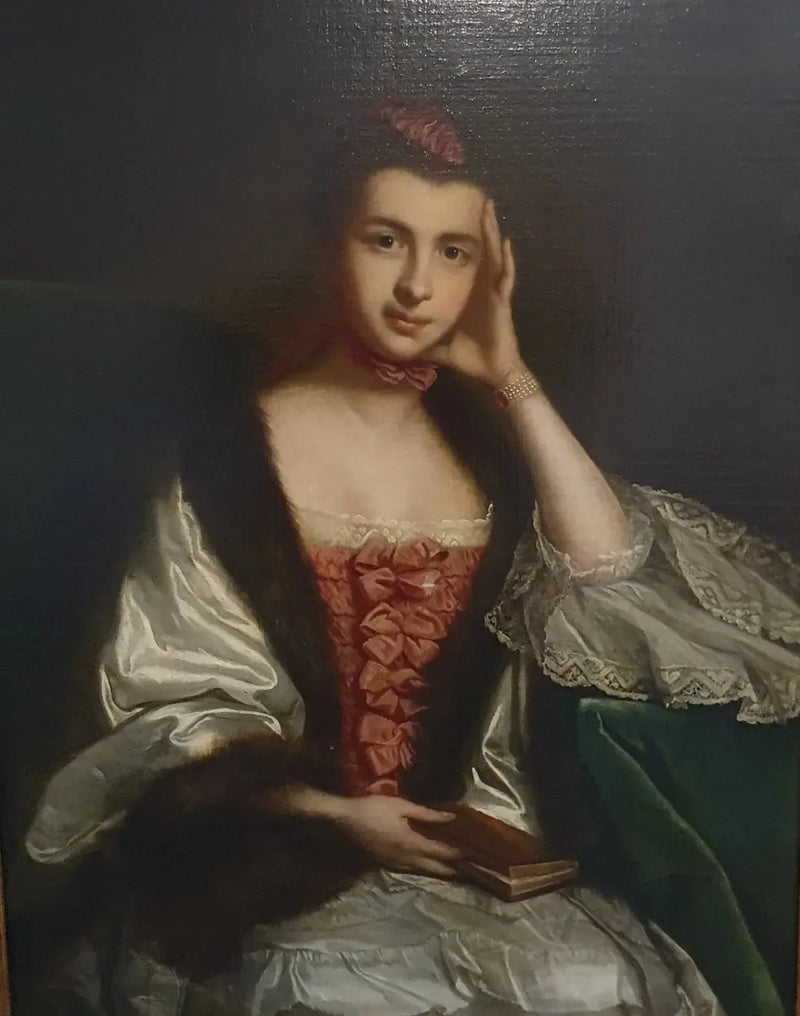 Franse Hanbury Williams (1735–1759), gravin d'Essex, eerste vrouw van William Anne Holles, 4e graaf d'Essex

Source:
Frances Hanbury Williams (1735–1759), comtesse d'Essex, première épouse de William Anne Holles, 4e comte d'Essex - Joshua Reynolds