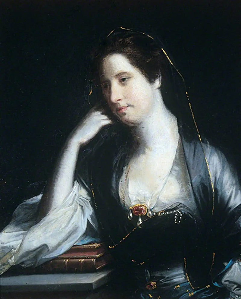 Frans, vicomtesse Irwin (1734–1807), née Frances Gibson Shepheard - Joshua Reynolds

Source:
Frances, vicomtesse Irwin (1734–1807), née Frances Gibson Shepheard - Joshua Reynolds