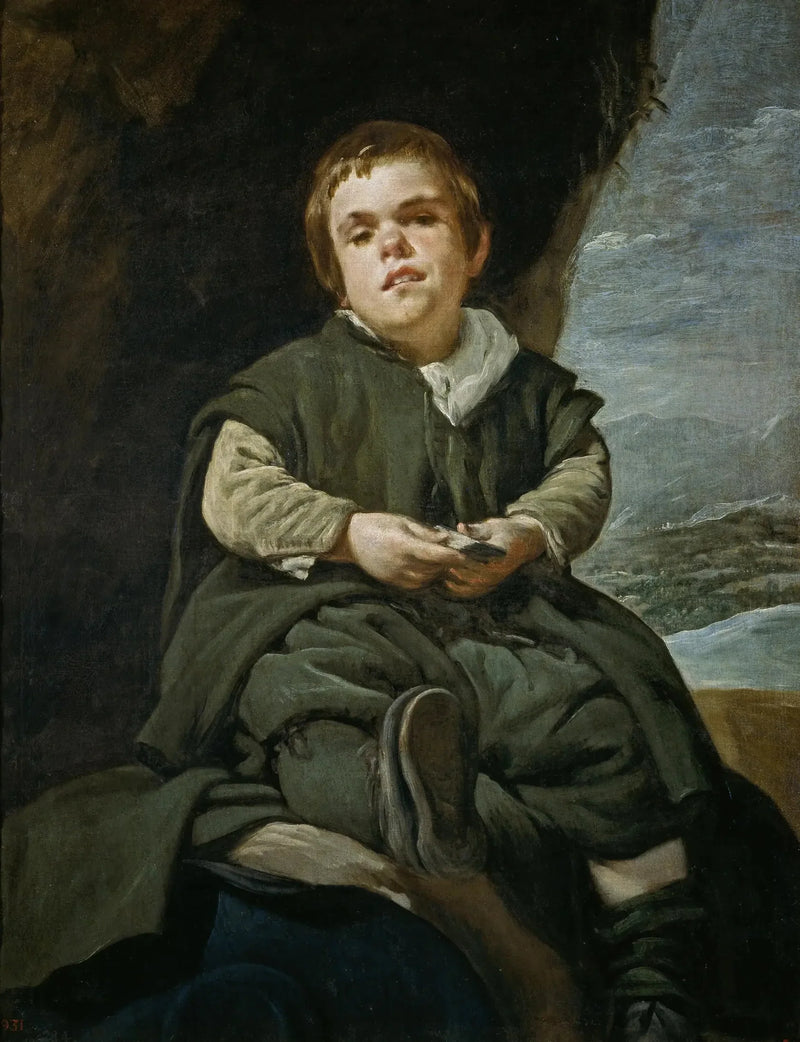 Francisco Lezcano, de Kind van Vallecas - Diego Velázquez