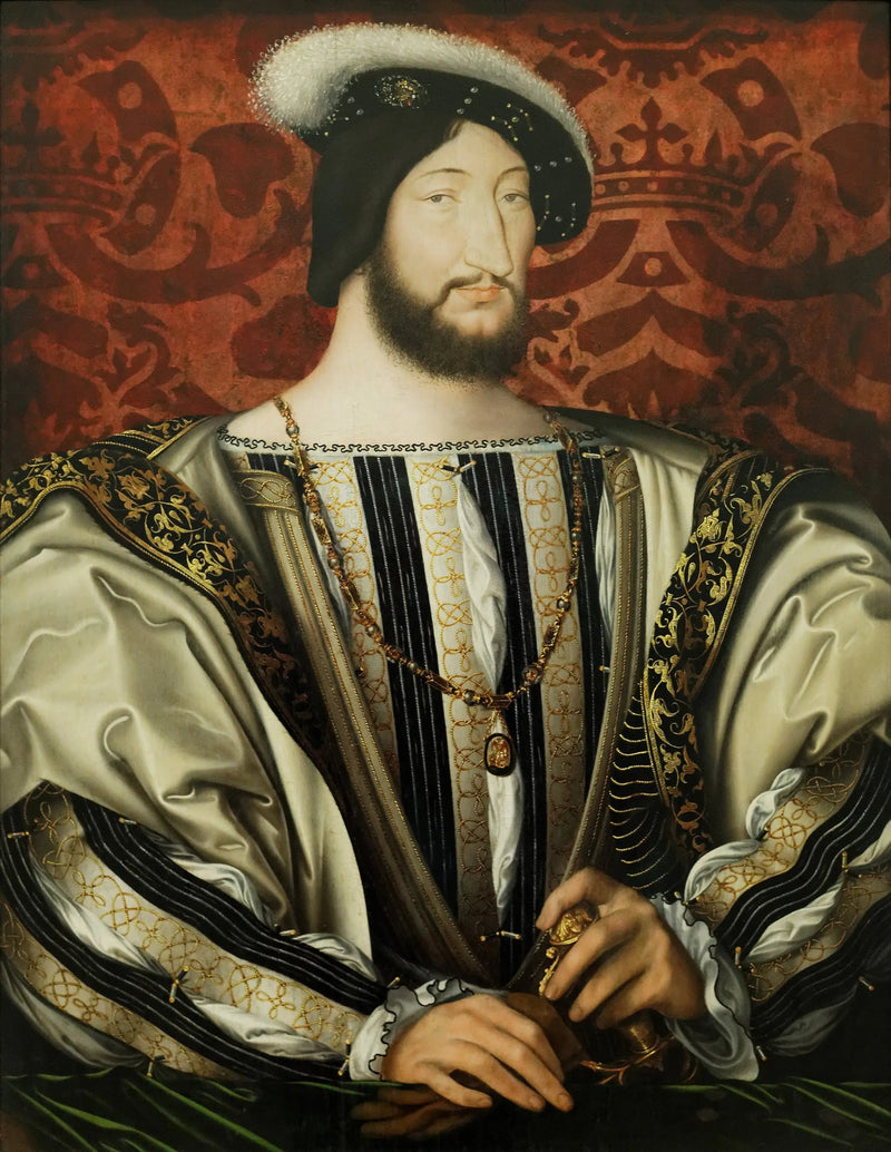 François I (1494-1547), koning van Frankrijk - Jean Clouet