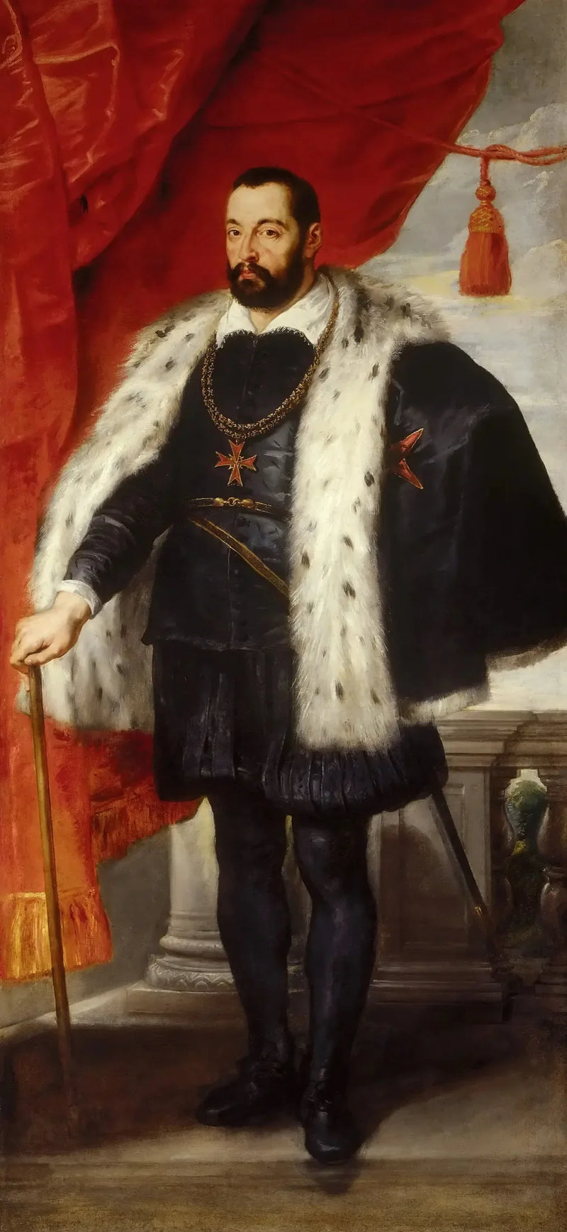 François Ier de Médicis, groot hertog van Toscane, vader van Marie de Médicis - Peter Paul Rubens