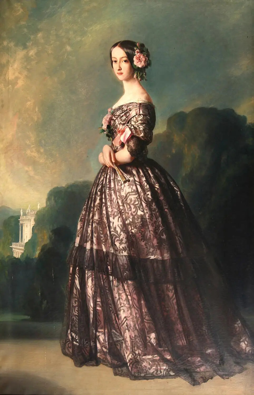 Françoise Caroline Jeanne Raphaëlle de Bourbon-Bragance princesse du Brésil princesse de Joinville - Franz Xaver