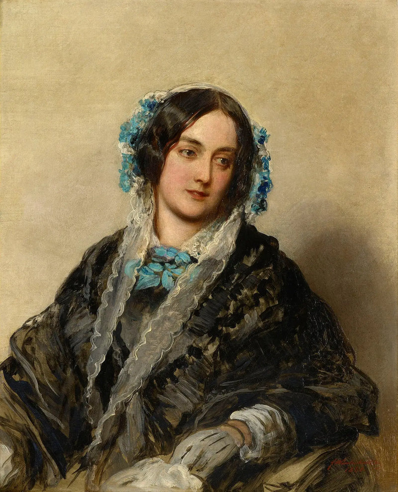 Françoise, gravin van Gainsborough (1814-1885) - Franz Xaver Winterhalter

Source:
Françoise, comtesse de Gainsborough (1814-1885) - Franz Xaver Winterhalter