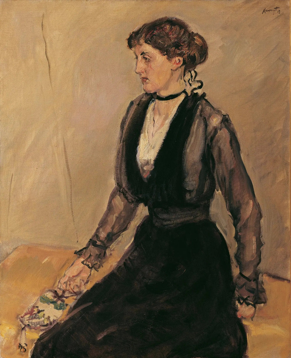 Fräulein Eva Steinbarth - Max Slevogt image 1 reproduction réalisée par Alpha Reproduction