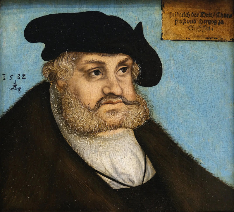 Frédéric III de Wijze hertog van Saksen en keurvorst - Lucas Cranach de Oudere