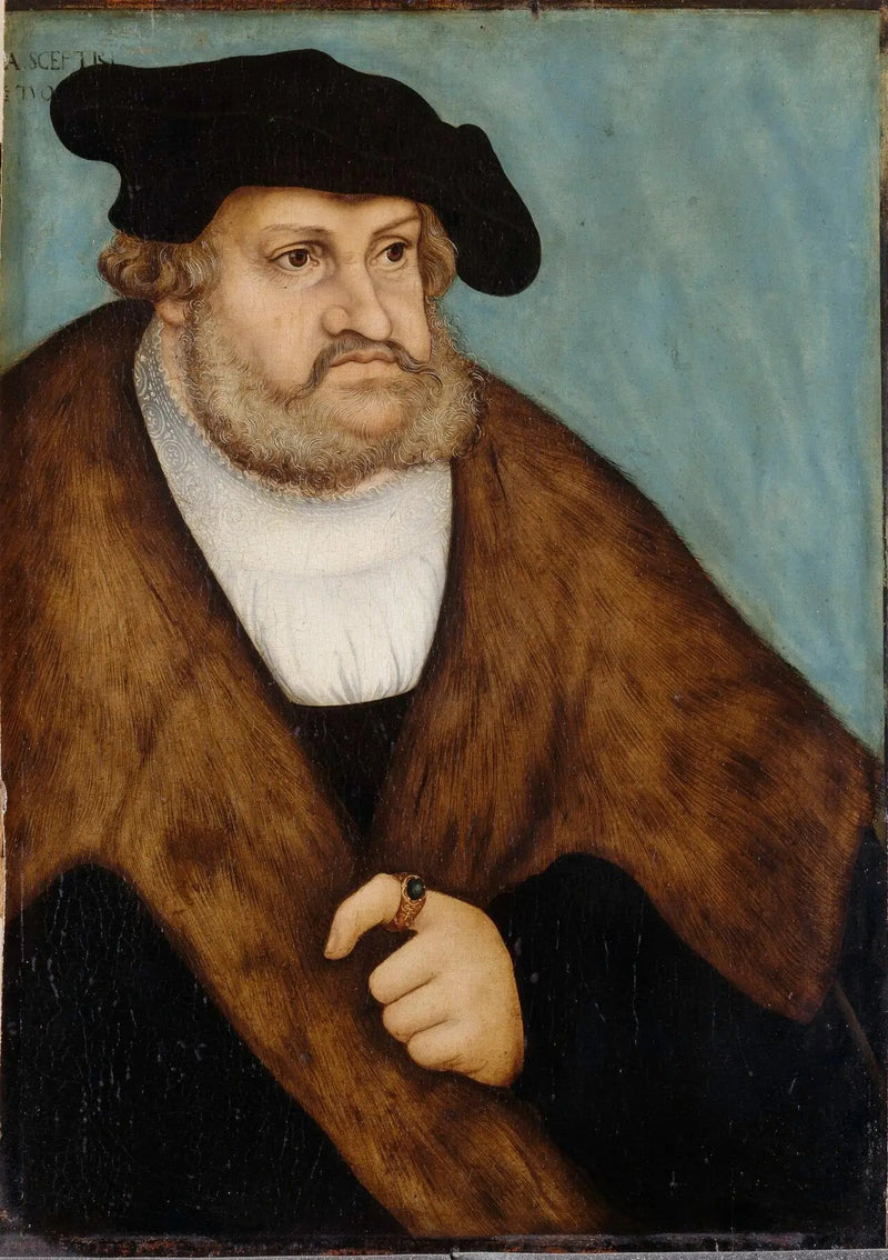 Frédéric de Wijze, keurvorst van Saksen - Lucas Cranach de Oudere