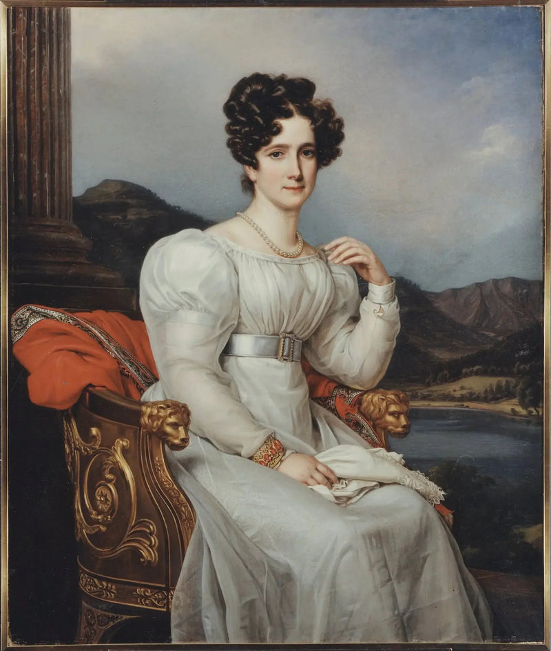 Fredrika Dorotea Vilhelmina, 1781 - 1826, Koningin van Zweden - Joseph Karl Stieler