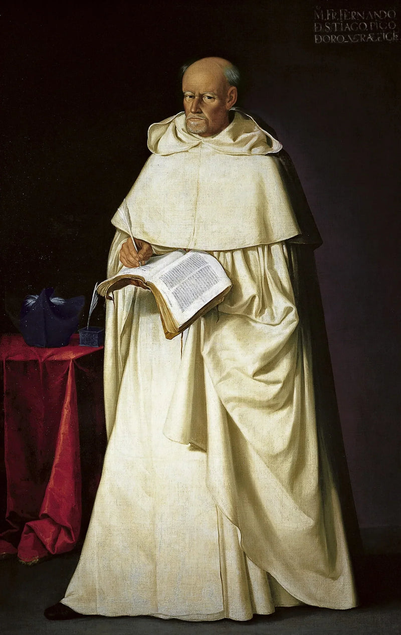 Broeder Hernando de Santiago - Francisco de Zurbarán