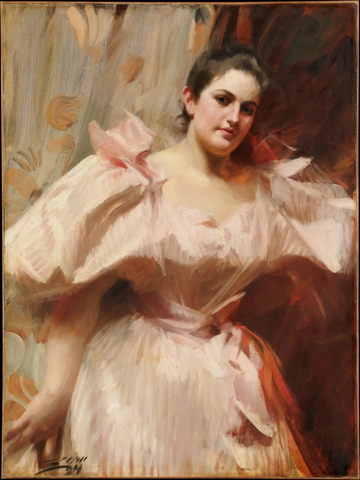 Frieda Schiff - Anders Zorn image 1 reproduction d’œuvre d’art à l’huile