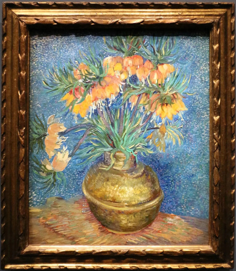 Kroonimperialen in een koperen vaas - Vincent van Gogh