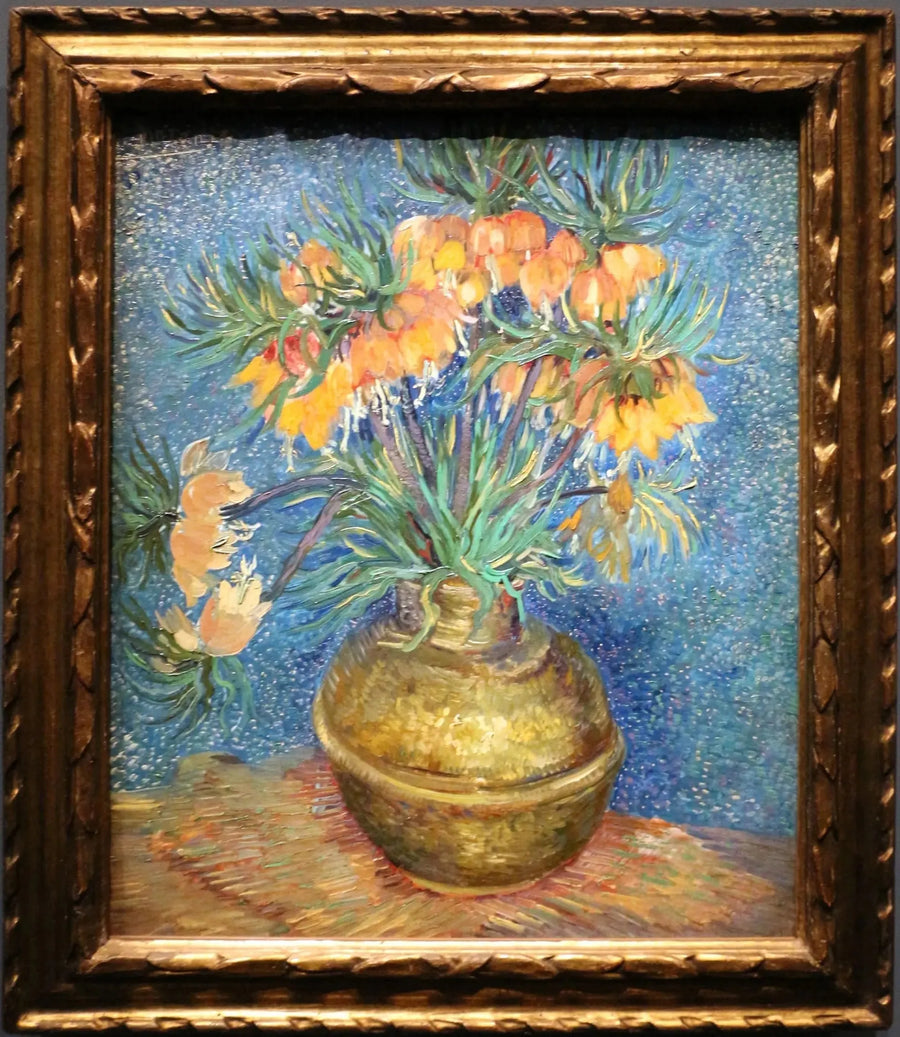 Kroonimperialen in een koperen vaas - Vincent van Gogh