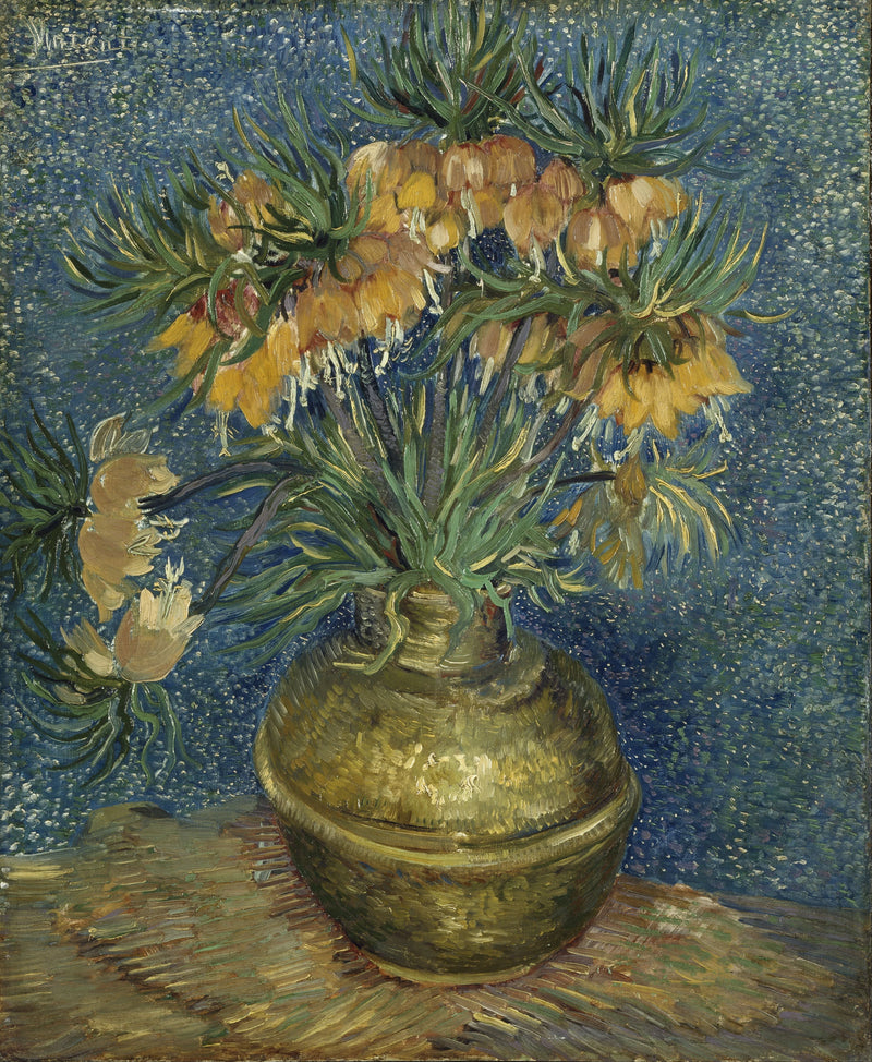 Kroonimperialen in een koperen vaas - Vincent van Gogh