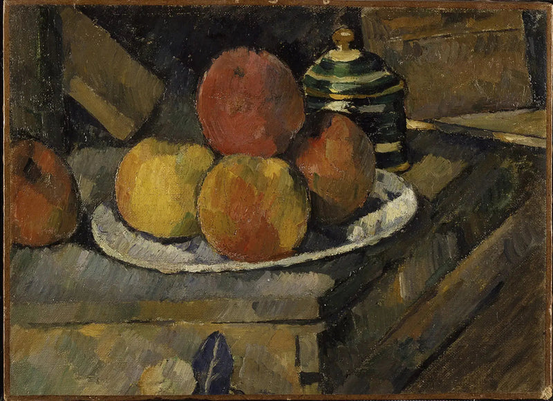 Vruchten en suikerpot - Paul Cézanne