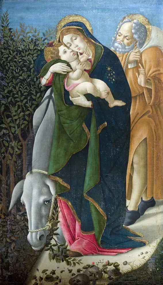 De Vlucht naar Egypte - Sandro Botticelli