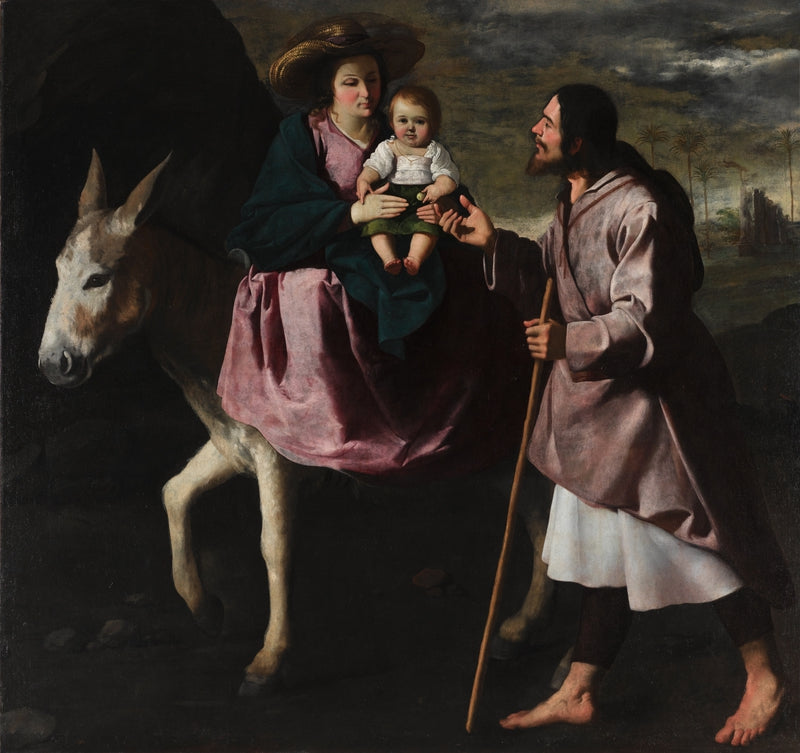 Vlucht naar Egypte - Francisco de Zurbarán