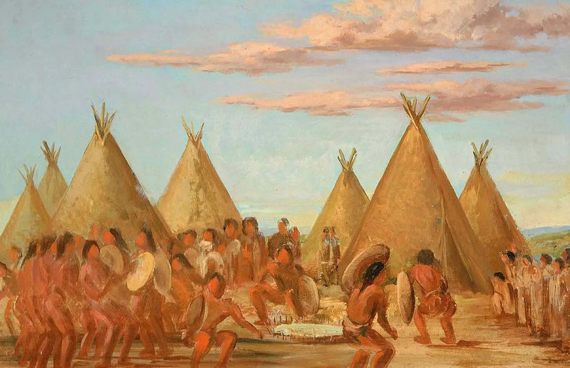 Roken van het schild - George Catlin

Source:
Fumer le bouclier - George Catlin