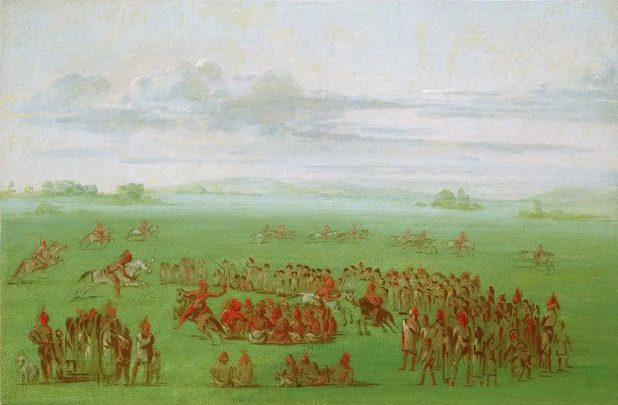 "Het roken van paarden", een eigenaardige gewoonte van de Sauk en de Fox - George Catlin

Source:
« Fumer les chevaux », une coutume curieuse des Sauk et des Fox - George Catlin