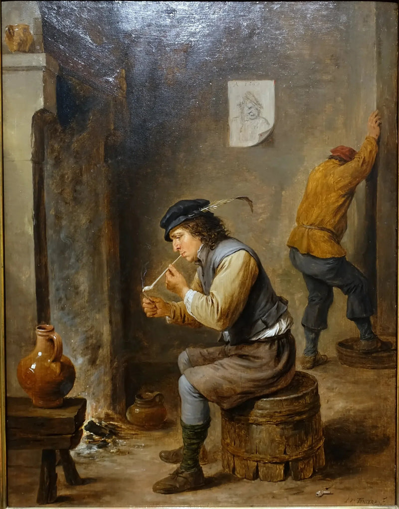 Roker bij een haard - David Teniers de Jonge

Source:
Fumeur près d'un foyer - David Teniers le Jeune