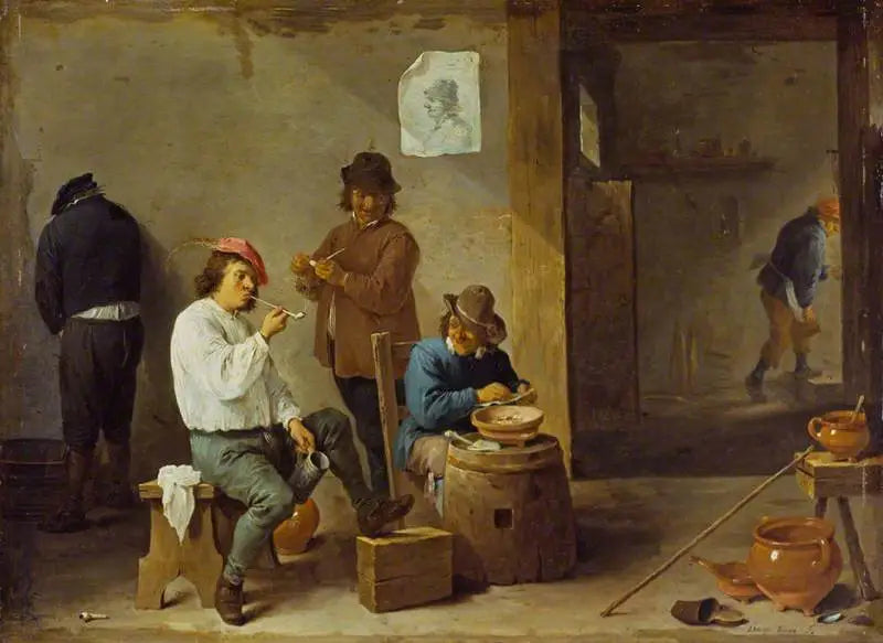 Rokers rond een ton - David Teniers de Jonge

Source:
Fumeurs autour d'un tonneau - David Teniers le Jeune