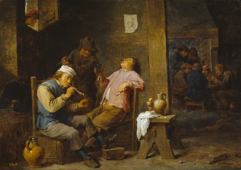 Rokers en drinkers - David Teniers de Jonge

Source:
Fumeurs et buveurs - David Teniers le Jeune