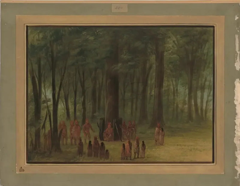 Begrafenis van Black Hawk - Saukie - George Catlin

Source:
Funérailles de Black Hawk - Saukie - George Catlin