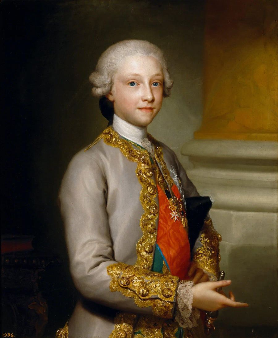 Gabriel Antoine de Bourbon, kind van Spanje - Anton Raphael Mengs