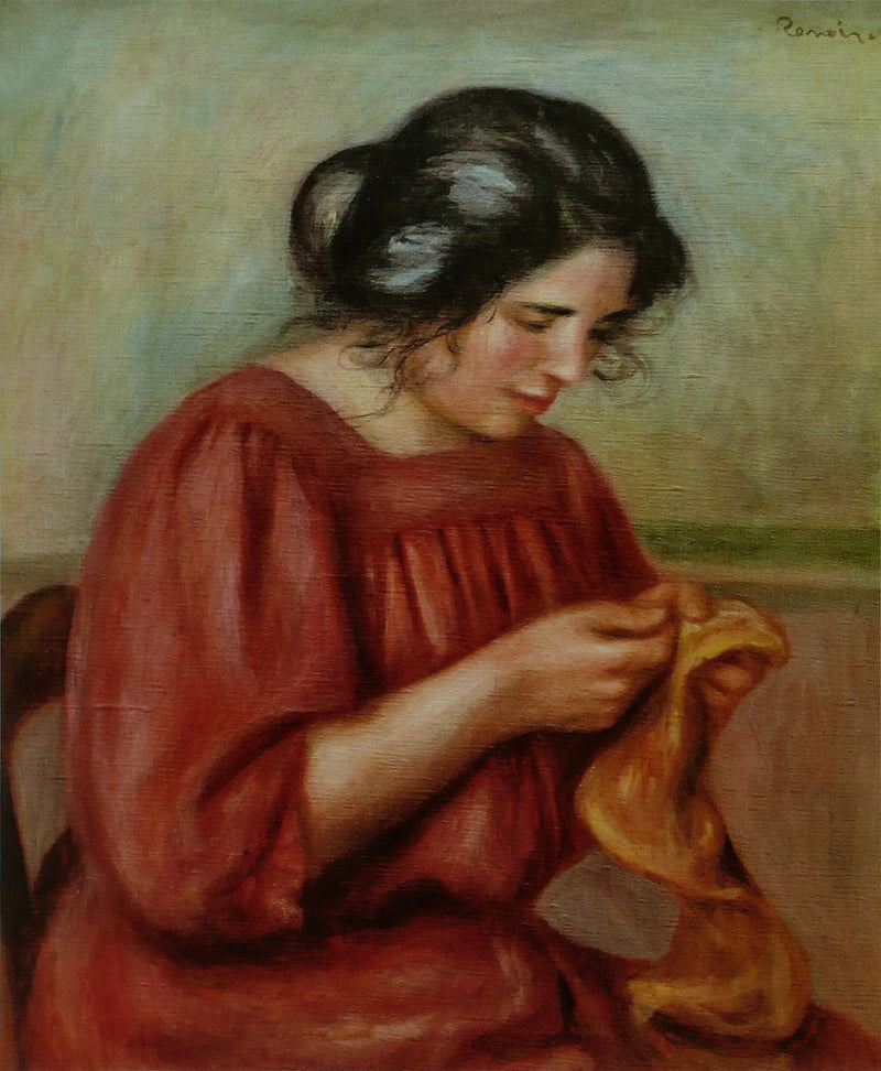 Gabrielle die terugkomt - Pierre-Auguste Renoir