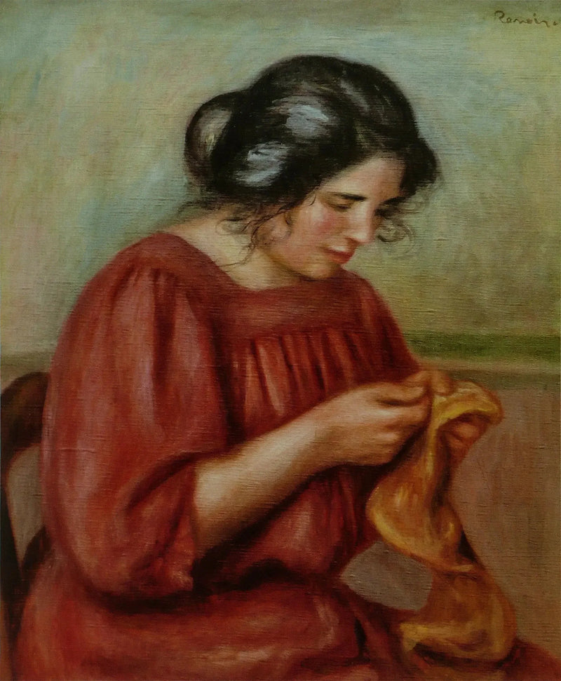 Gabrielle die terugkomt - Pierre-Auguste Renoir