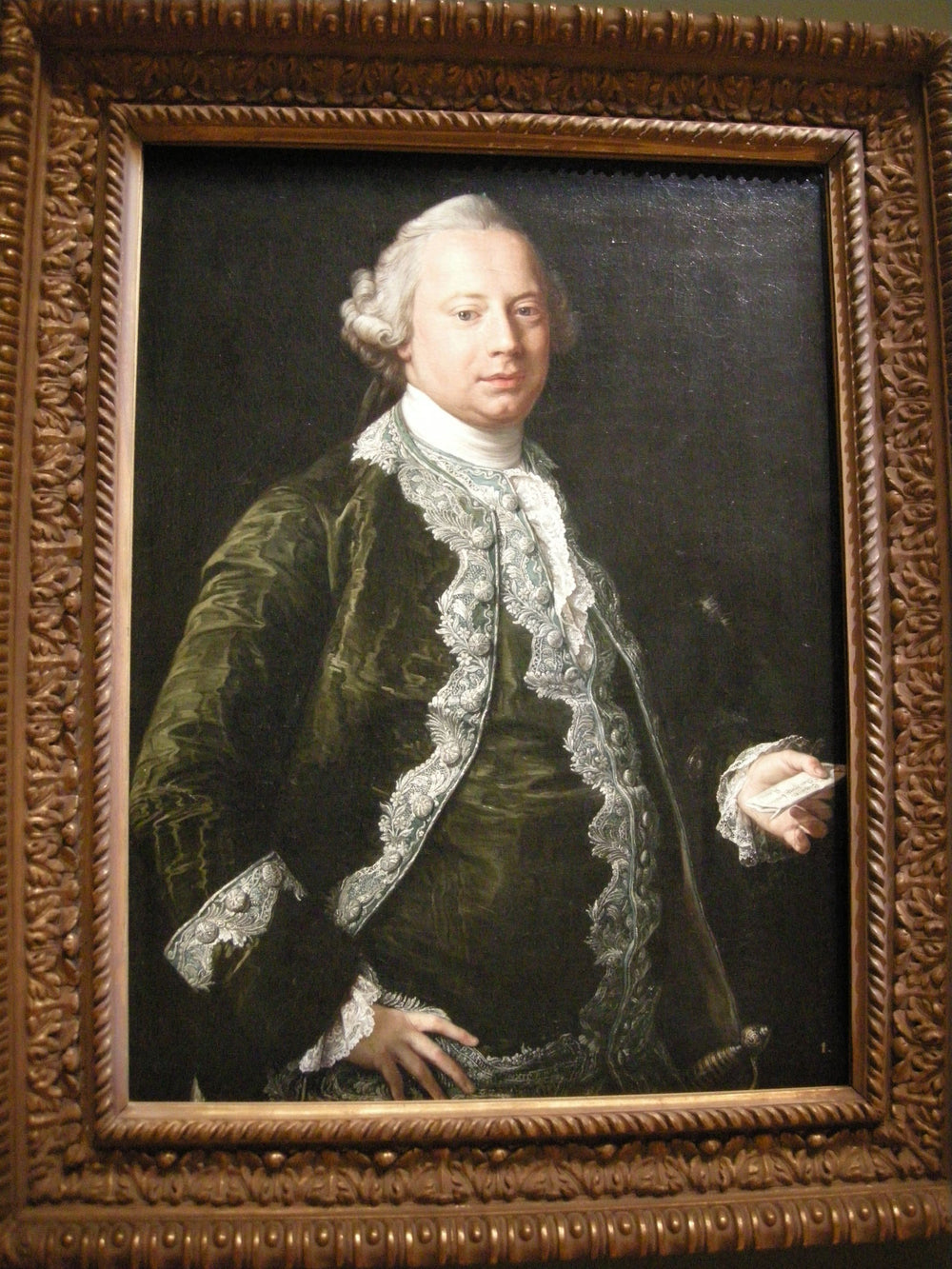 Gaetano II Sforza Cesarini, duc de Segni - Pompeo Batoni image 1 reproduction réalisée par Alpha Reproduction