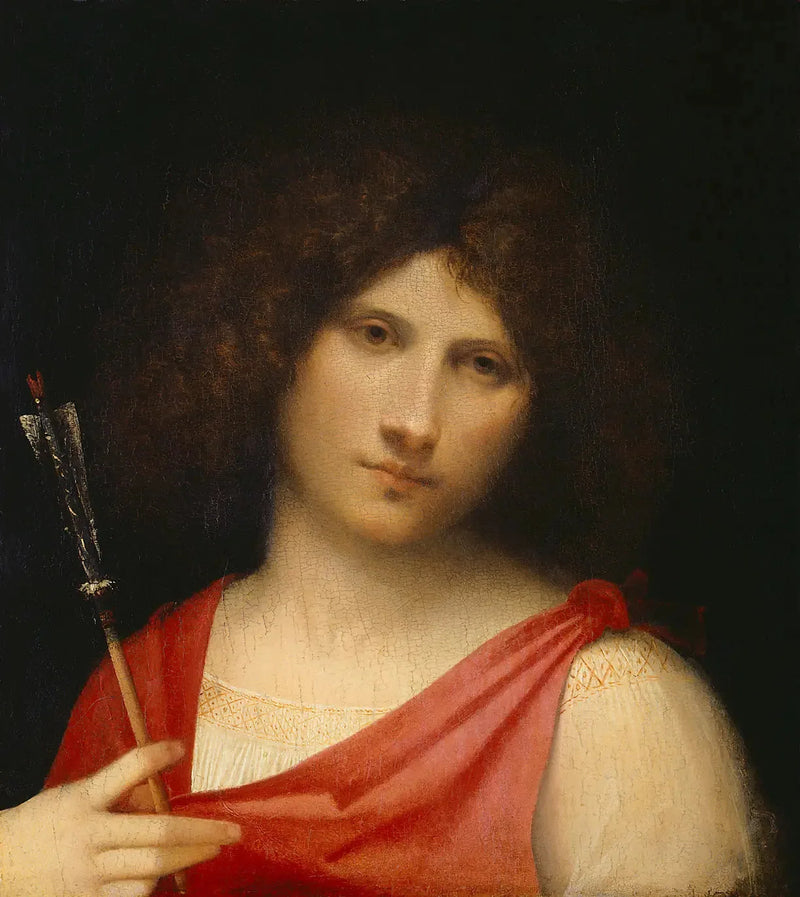 Jongen met pijl - Giorgione