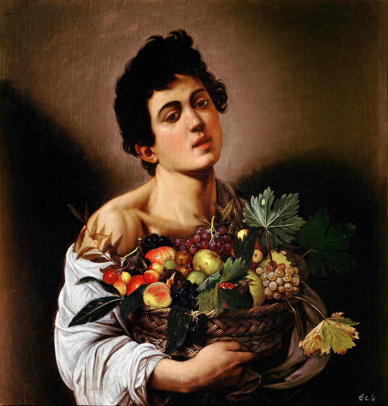 Jongen met een fruitmand - Caravaggio
