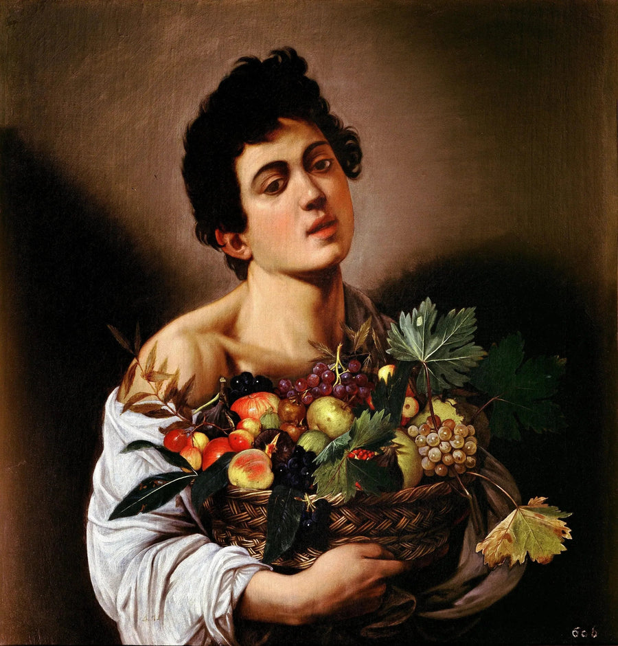 Jongen met een fruitmand - Caravaggio
