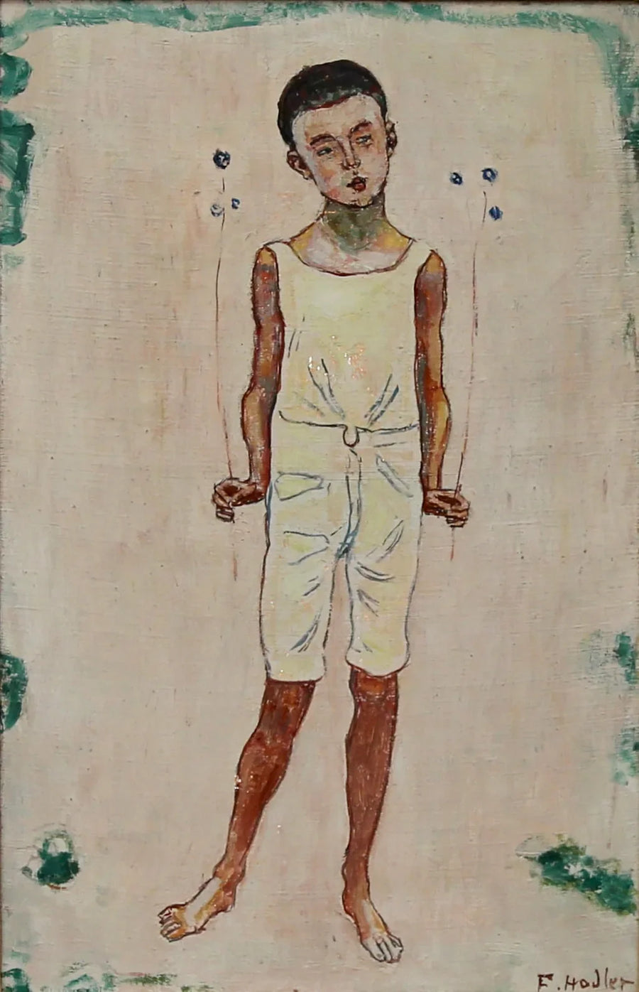 Betoverde jongen - Ferdinand Hodler
