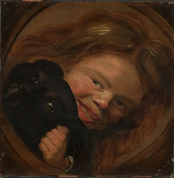 Lachend jongetje met een hond - Frans Hals

Source:
Garçon riant avec un chien - Frans Hals