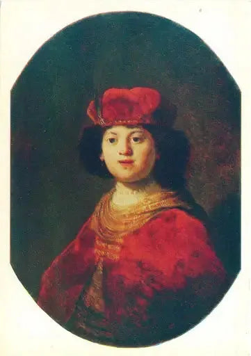 Rijk geklede jongen - Rembrandt
